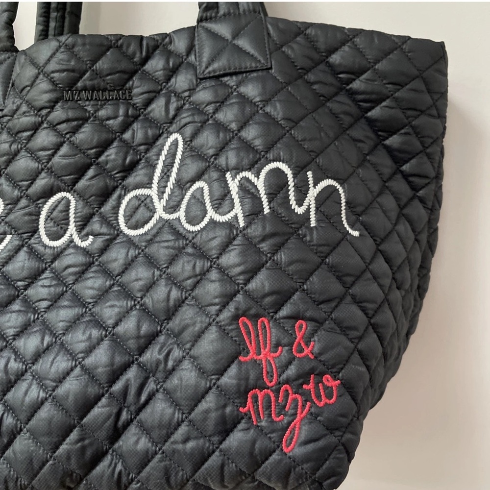 MZ Wallace x Lingua Franca Give A Damn Metro tote - Picture 2 of 16